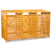 Triple Wheelie Bin Store Hideaway - KCT