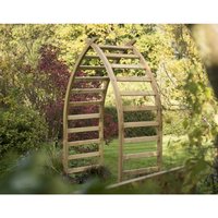 Wooden Garden Arch - Whitby - 2552mm x 1415mm x 760mm