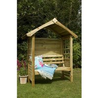 Cadiz Timber Arbour - 1970mm x 1690mm x 730mm