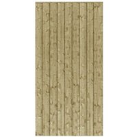 Fico Wooden Garden Vertical Board Gate In Natural