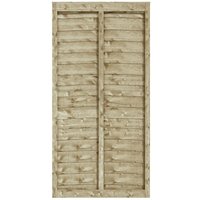 Fico Wooden Garden Traditional Lap Gate In Natural