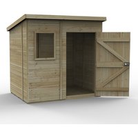Timberdale 7 x 5 Pent Shed - Installed