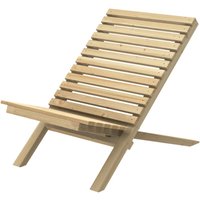 Forest Garden Brown Timber Slatted Chair Home Delivery