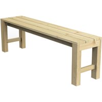 Forest Garden Brown Timber Dining Bench Home Delivery