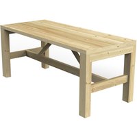 Forest Garden Brown Timber Dining Table Home Delivery