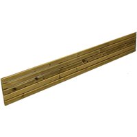 Contemporary Garden Fencing 180cm wide x 30cm tall by Churnet Valley - CFP6X1