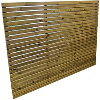 Contemporary Garden Fencing 180cm wide x 120cm tall by Churnet Valley - CFP6X4