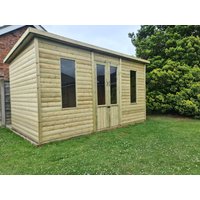 Bakewell Garden Summerhouse 8FT Front X 6FT Deep by Churnet Valley - BAKE8X6