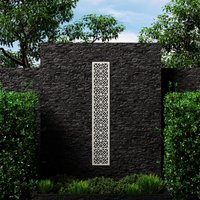 Composite Trellis Garden Screen - Mosaic Ivory 1800 x 300