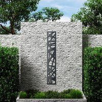 Composite Trellis Garden Screen - Spectrum Anthracite 1800 x 300