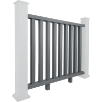 Composite Balustrade Railing - Ash 1.2m