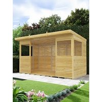 Diy Sheds 12 X 6Ft Bbq/Outdoor Shiplap Pressure Treated Kitchen
