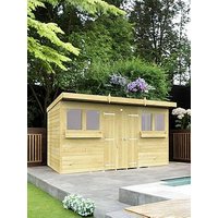 Diy Sheds 12 X 6 Pent Summer Shed Shiplap Pressure Treated