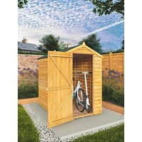 Mercia 6 X 4 Ft Overlap Apex Windowless Shed - Fsc&Reg; Certified