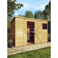 Mercia 10 X 6Ft Overlap Pent Shed